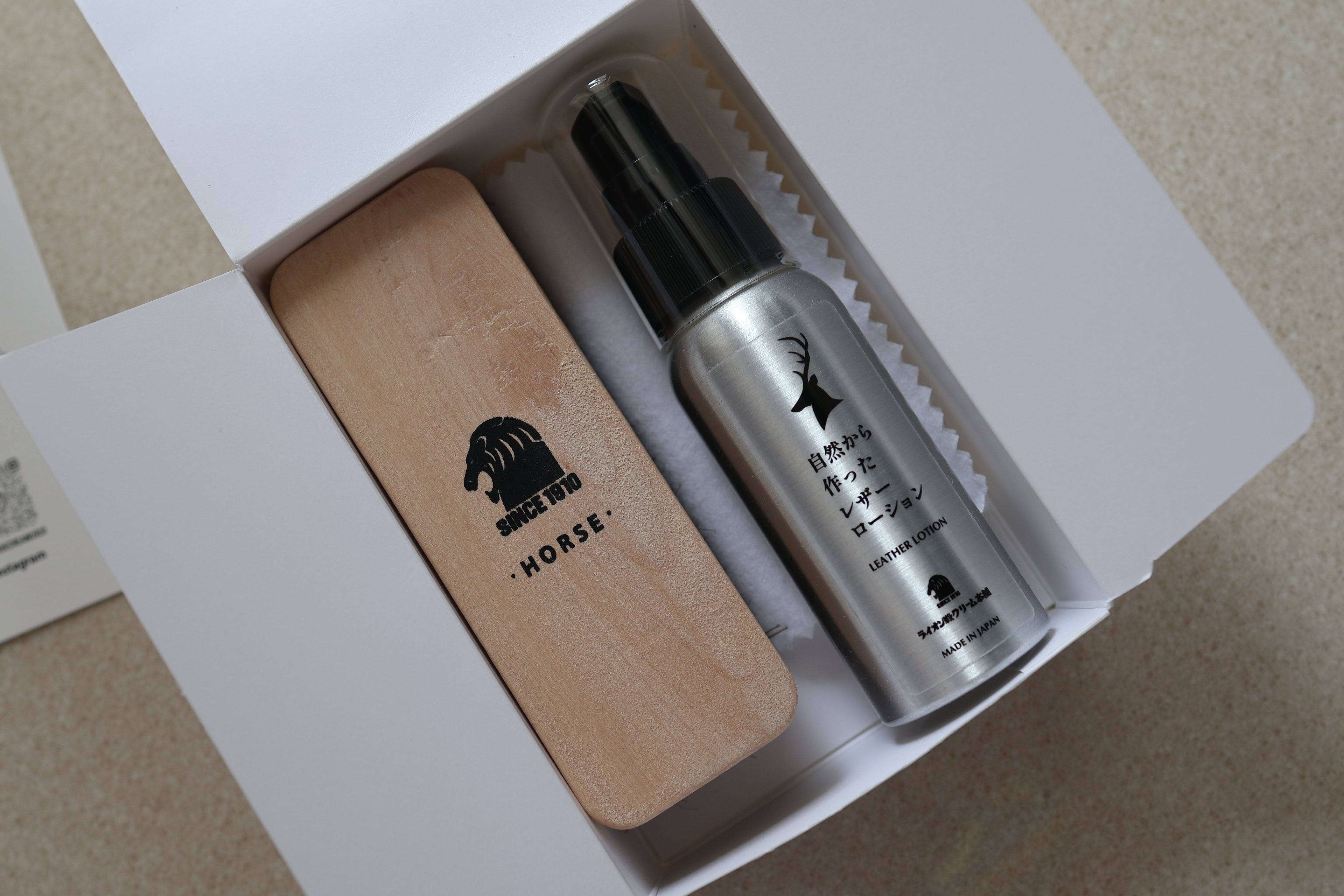 Lion Natural Leather Lotion Set | ชุดดูแลรองเท้าหนังจากธรรมชาติ