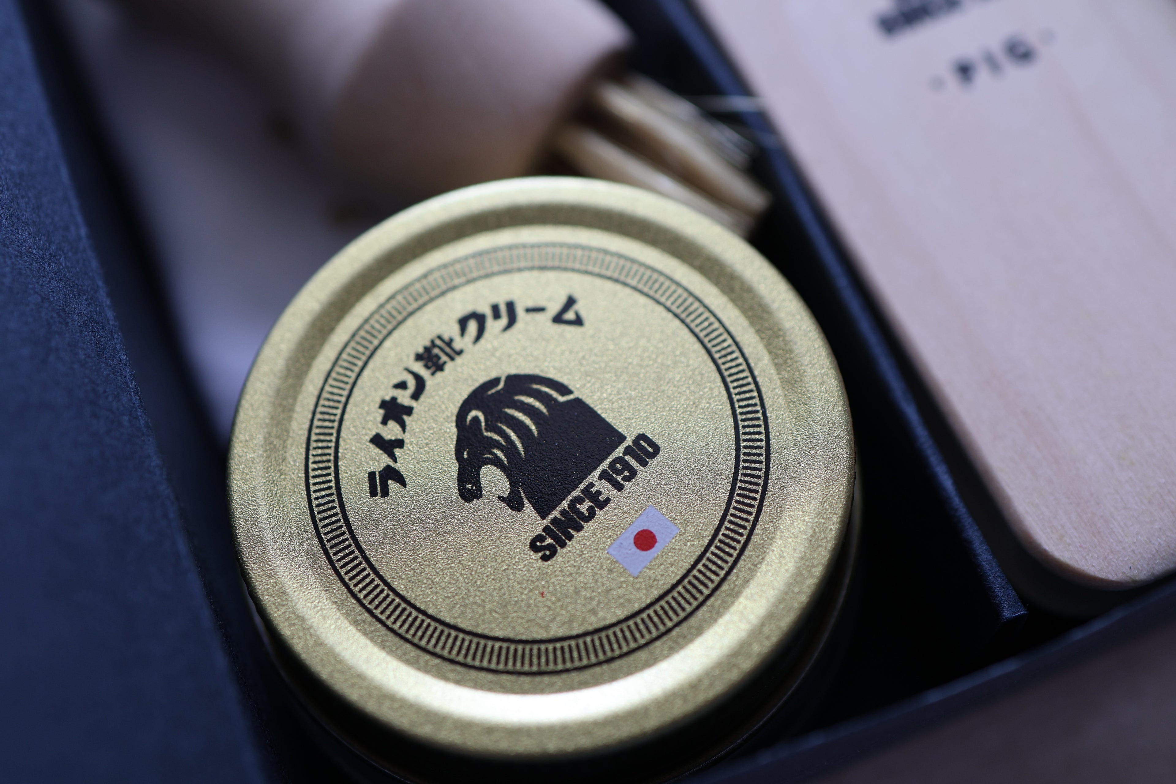 Lion shoe care set ชุดครีมขัดรองเท้าหนังจากญี่ปุ่น